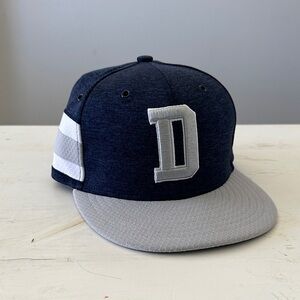 Kids NFL Dallas Cowboys Navy and Gray Hat